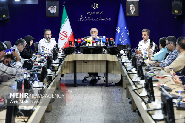 نشست خبری رییس سازمان اورژانس کشور