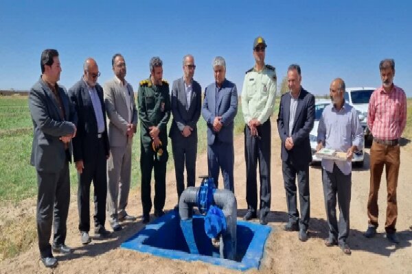 ۳۸۰۰ متر خط انتقال آب در امین‌آباد خوسف به بهره‌برداری رسید