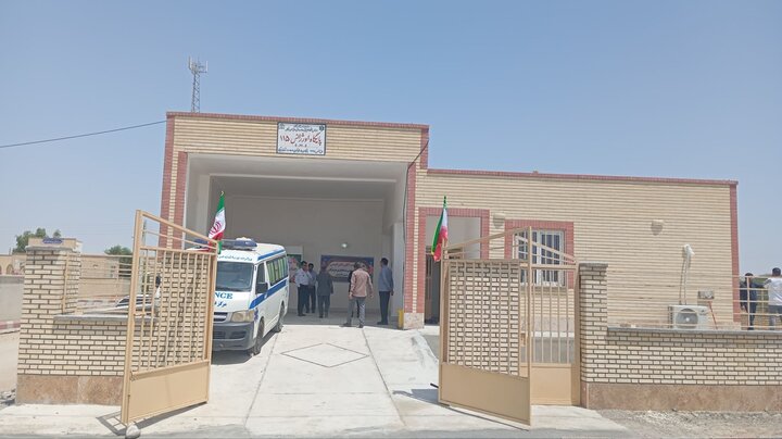 بهرهبرداری از پایگاه اورژانس جاده ای روستای«سیکوئی» در سیریک