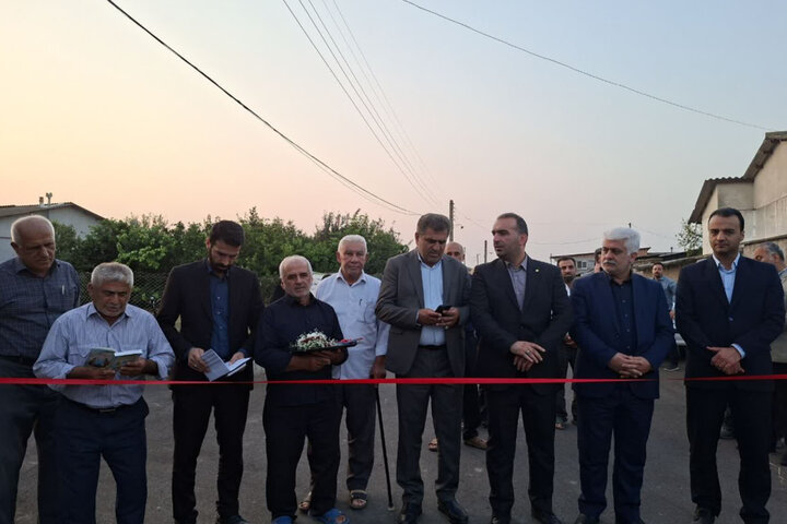 طرح هادی ۱۱ روستای میاندورود با اعتبار ۴۲۰ میلیاردی بهره‌برداری شد