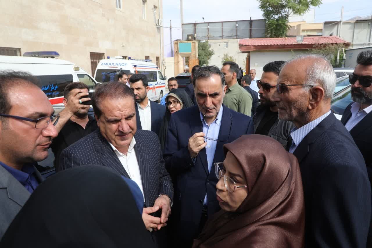 بازدید معاون رئیس‌جمهور از خانه ایثار و آسایشگاه جانبازان ایلام