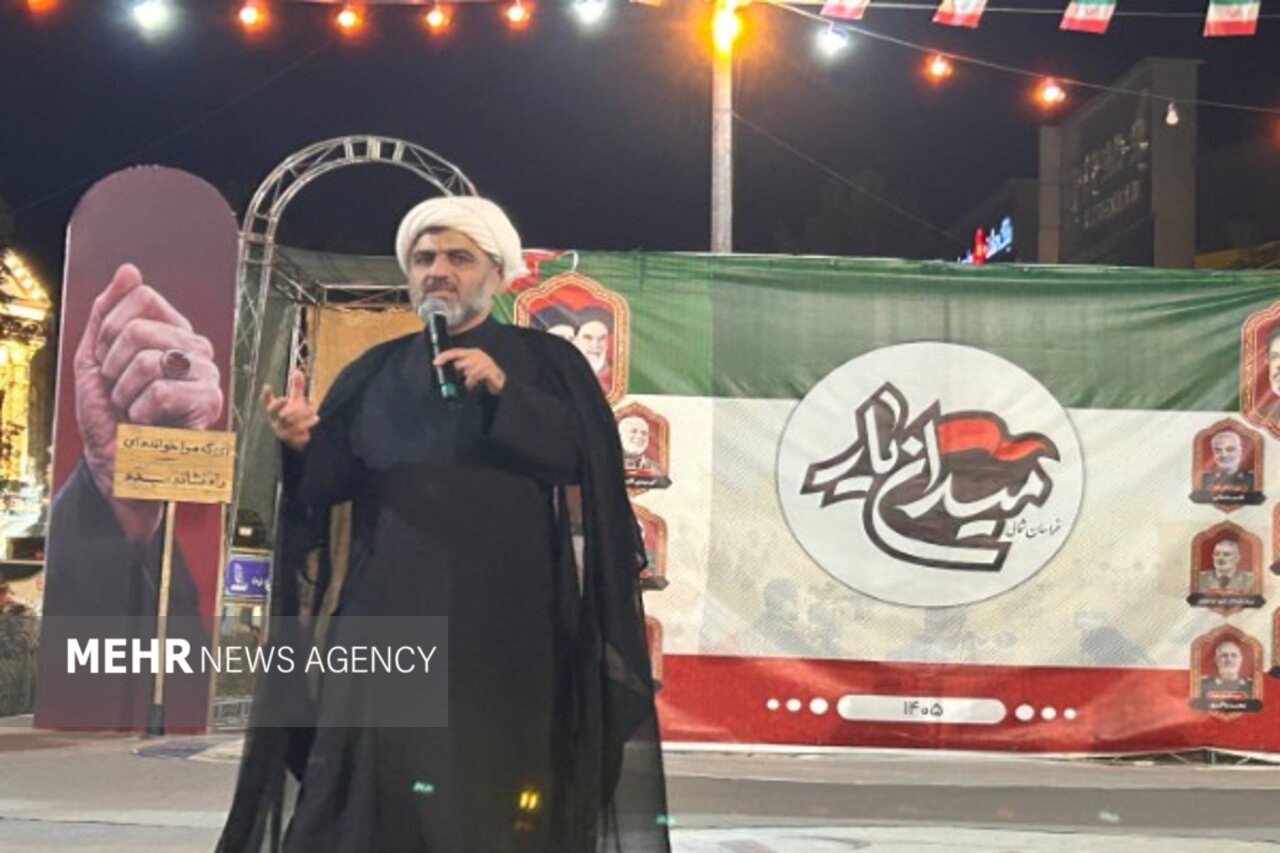 عزت‌زمانی: خون‌خواهی شهدا در مسیر تأمین امنیت و اقتدار کشور است