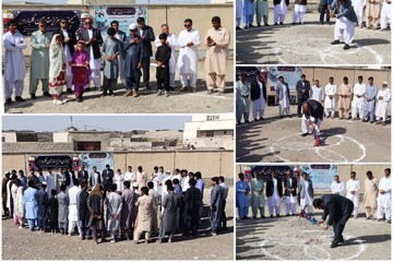 کلنگ زنی احداث سالن ورزشی کرشان در سیب و سوران
