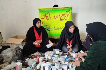 ارائه خدمات رایگان سلامت به بیش از ۴۳۳ نفر در مناطق عشایری پلدختر