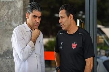 جلسه مدیرعامل و سرمربی پرسپولیس برگزار شد