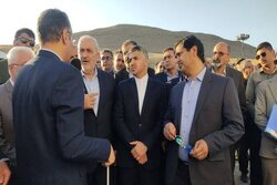 بازدید وزیر نیرو از اَبَر پروژه آب انتقال سرانی
