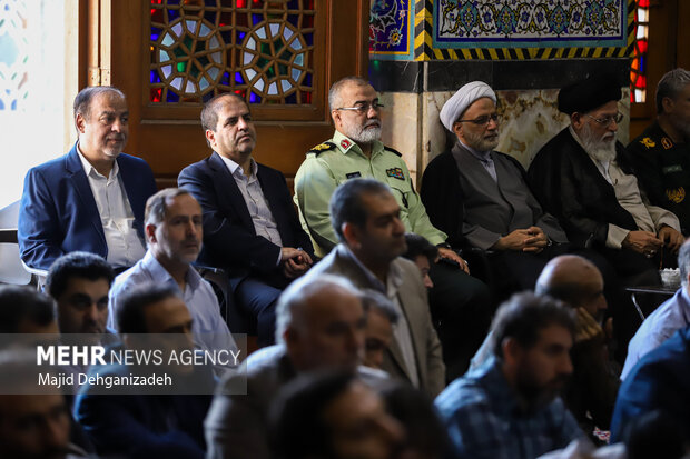 مراسم گرامیداشت شهدای دولت در یزد