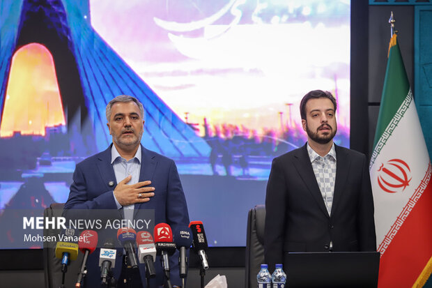 نشست خبری معاون خدمات شهری و محیط زیست شهرداری تهران