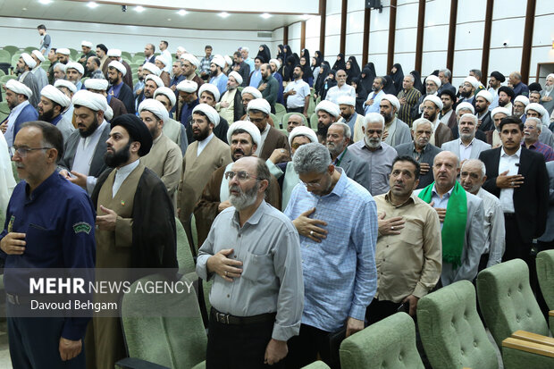 مراسم تکریم و معارفه مدیرکل تبلیغات اسلامی خراسان رضوی