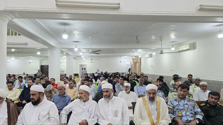 جشن میلاد پیامبر اکرم (ص) و امام صادق (ع) در کنگان برگزار شد