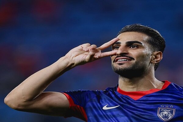 تعظیم مالزی به جوهر گلزنی مهاجم ایران! تعظیم مالزی به جوهر گلزنی مهاجم ایران!