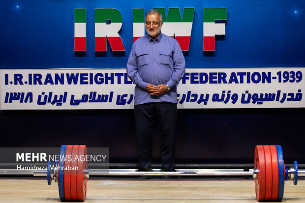 آیین کلنگزنی کمپ تیمهای ملی وزنهبرداری بانوان