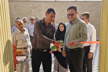 ساختمان دهیاری روستای احمدآباد تنگستان افتتاح شد
