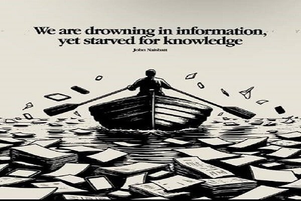 How is the flood of information drowning human intellect?