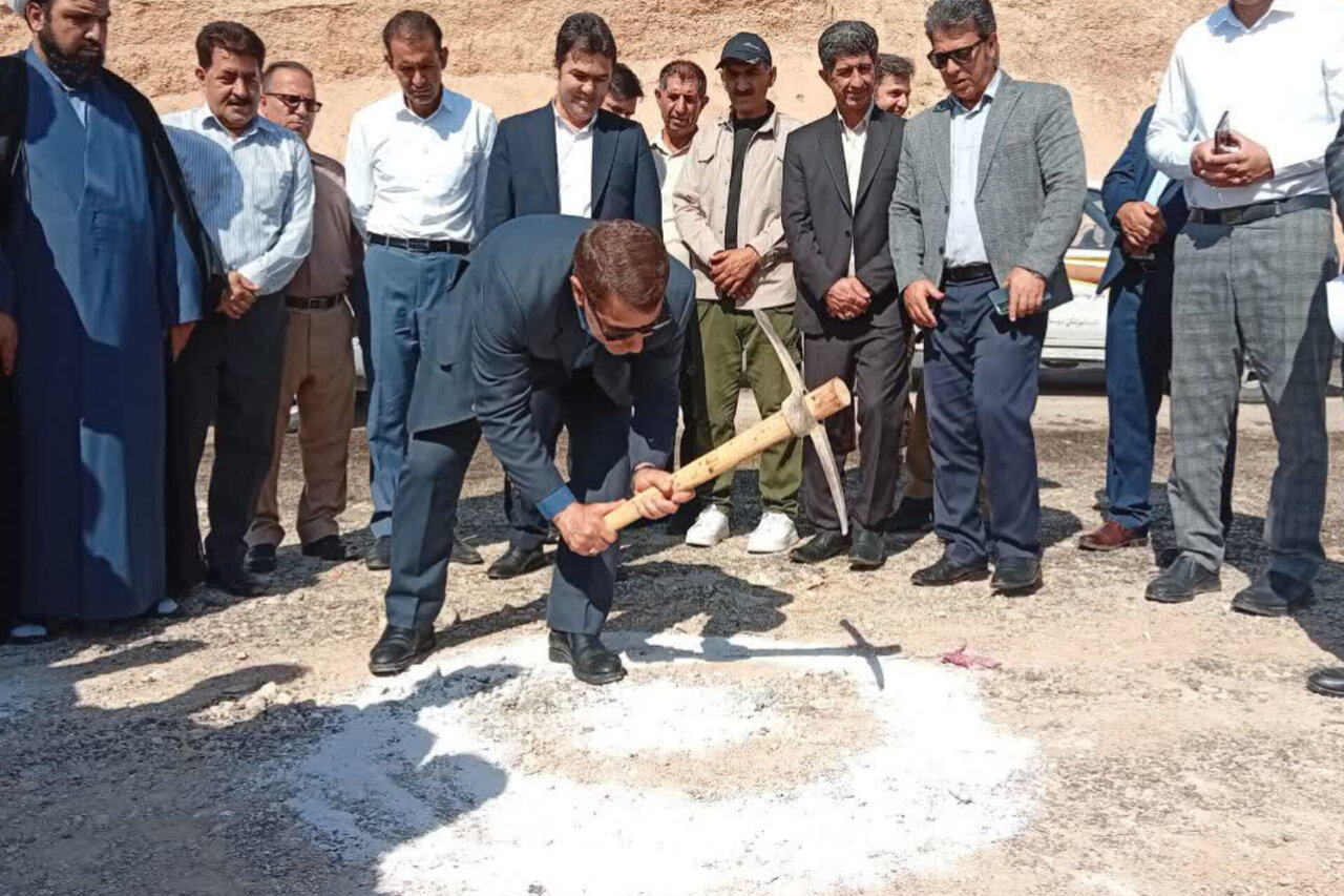 کلنگ‌زنی پروژه ساماندهی ورودی شمالی شهر سرابله با ۲۰۰ میلیارد ریال