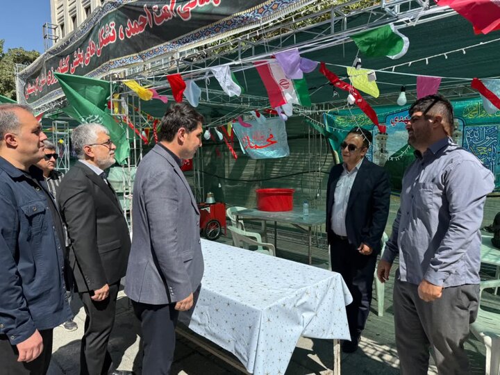 بازدید استاندار کردستان از مراحل آمادهسازی «مهمانی امت احمد» درسنندج