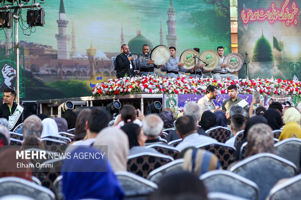 جشن مهمانی امت احمد(ص) در سنندج
