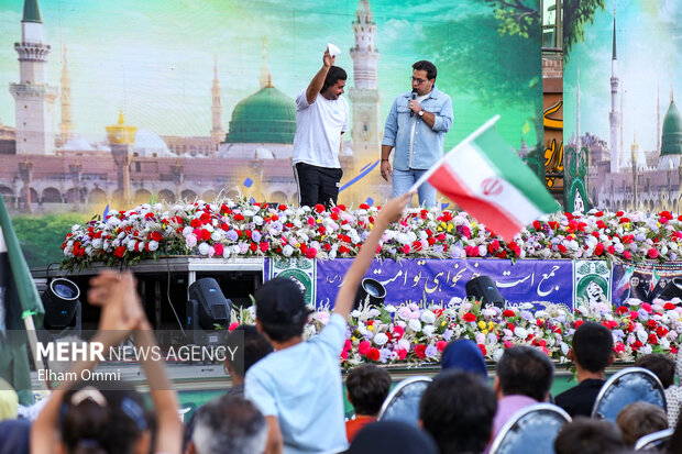 جشن مهمانی امت احمد(ص) در سنندج
