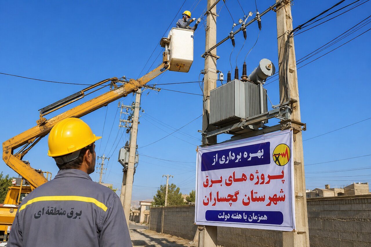 گزارش تحلیلی: بهره‌برداری از پروژه‌های برق گچساران با اعتبار ۸۷ میلیارد ریال | مهر - کد 9321