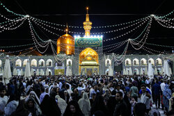 شب میلاد پیامبر اکرم (ص) در حرم مطهر امام رضا(ع)