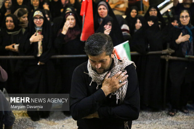 وداع با شهید مدافع وطن علی‌اصغر نورانی در بجنورد