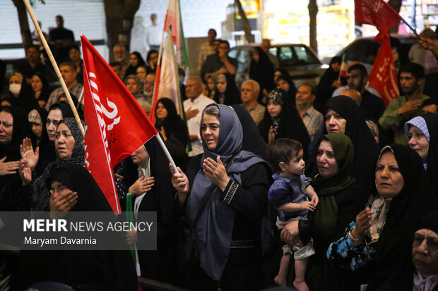 وداع با شهید مدافع وطن علی‌اصغر نورانی در بجنورد