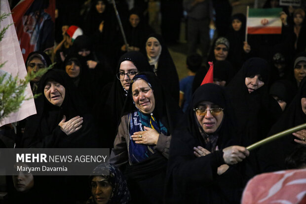 وداع با شهید مدافع وطن علی‌اصغر نورانی در بجنورد
