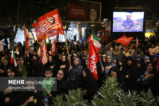 وداع با شهید مدافع وطن علی‌اصغر نورانی در بجنورد