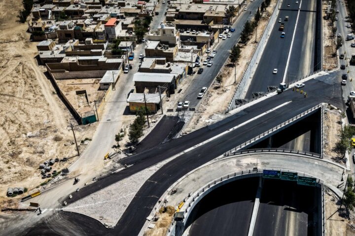بزرگراه شهید رئیسی اصفهان با حضور ویدئوکنفرانسی رئیس‌جمهور افتتاح شد