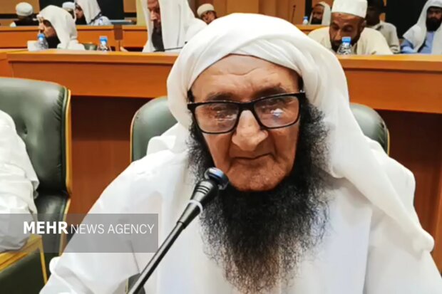 مولوی قاضی زاده: اختلاف مذهبی نباید به شکاف میان مسلمانان تبدیل شود