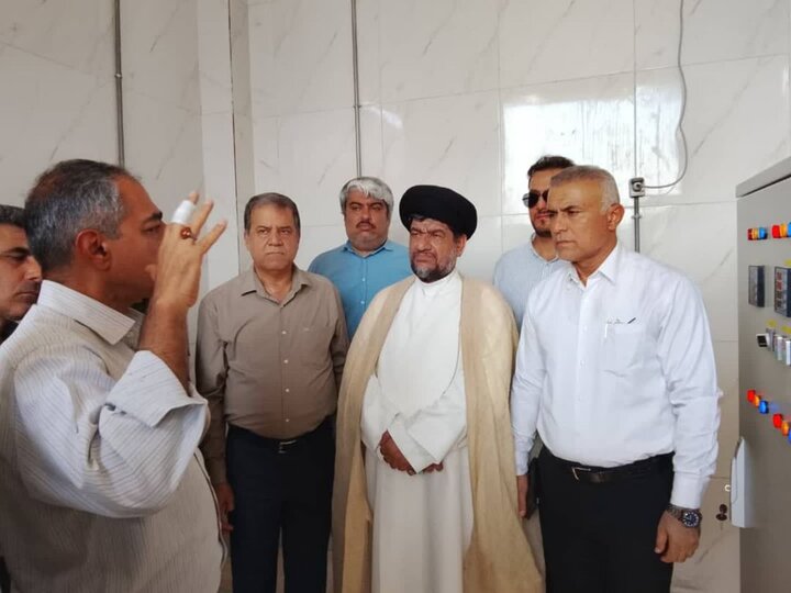 افتتاح ایستگاه پمپاژ و شبکه جمعآوری فاضلاب در گناوه