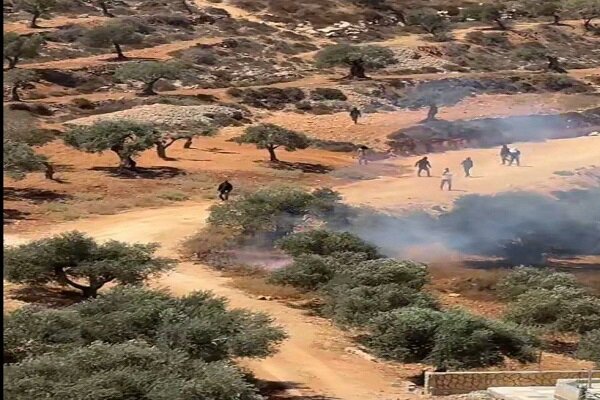 حمله شهرک‌نشینان به روستای «قصره» در کرانه باختری