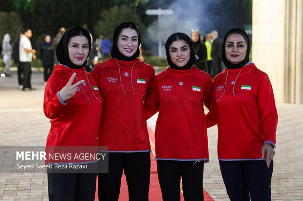 بدرقه کاروان ورزش ایران به ناگویا