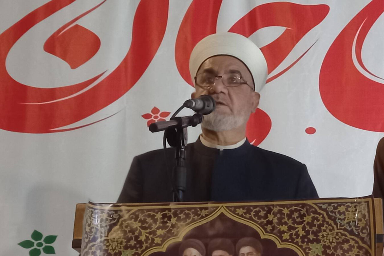 شیخ الفهداوی: راه شهدا و اهلبیت(ع) مسیر وحدت امت اسلامی است شیخ الفهداوی: راه شهدا و اهلبیت(ع) مسیر وحدت امت اسلامی است