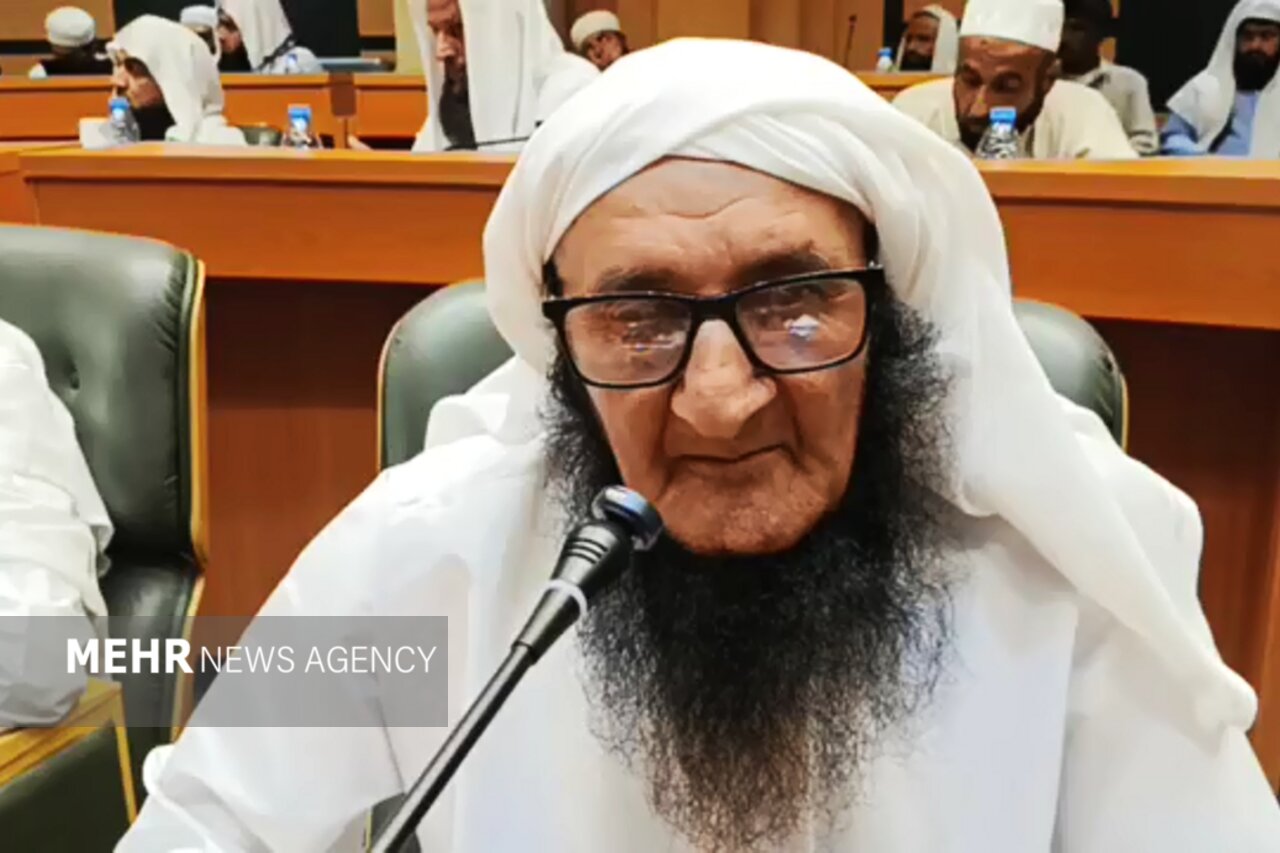 مولوی قاضی زاده: اختلاف مذهبی نباید به شکاف میان مسلمانان تبدیل شود