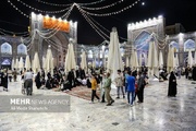 عید میلاد خاتم‌الانبیاء (ص) در حرم مطهر رضوی