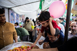 فعالیت موکب آیت‌الله نجومی در جشن «امت احمد(ص)» کرمانشاه
