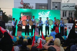 جشن بزرگ امت احمد باشکوه در اردبیل برگزار شد