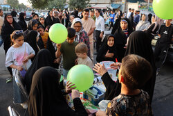 موکب نوجوانان محبان امام هادی(ع) در جشن «امت احمد(ص)» کرمانشاه