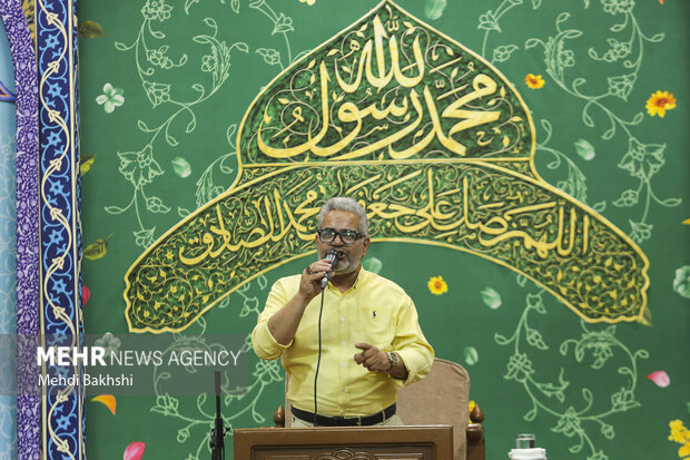 جشن شب میلاد پیامبر(ص) و امام صادق(ع) در حرم بانوی کرامت