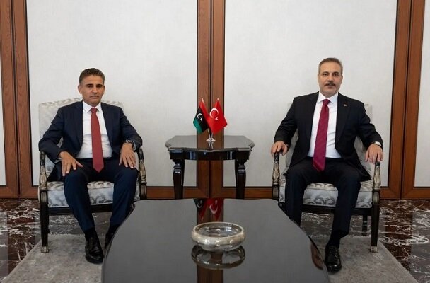 Libya Silahlı Kuvvetleri Genelkurmay Başkan Vekili en-Nemruş Fidan ile görüştü