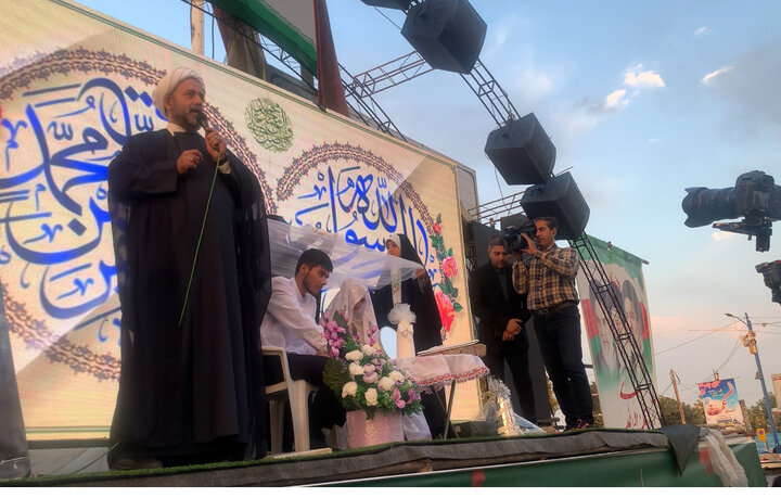 برگزاری ازدواج دو زوج ارومیه ای در مهمانی «امت احمد»