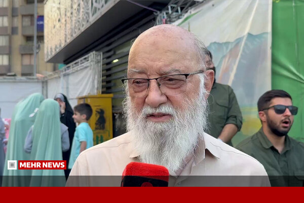 چمران: حضور خودجوش مردم نعمتی است که باید آن را قدر بنهیم