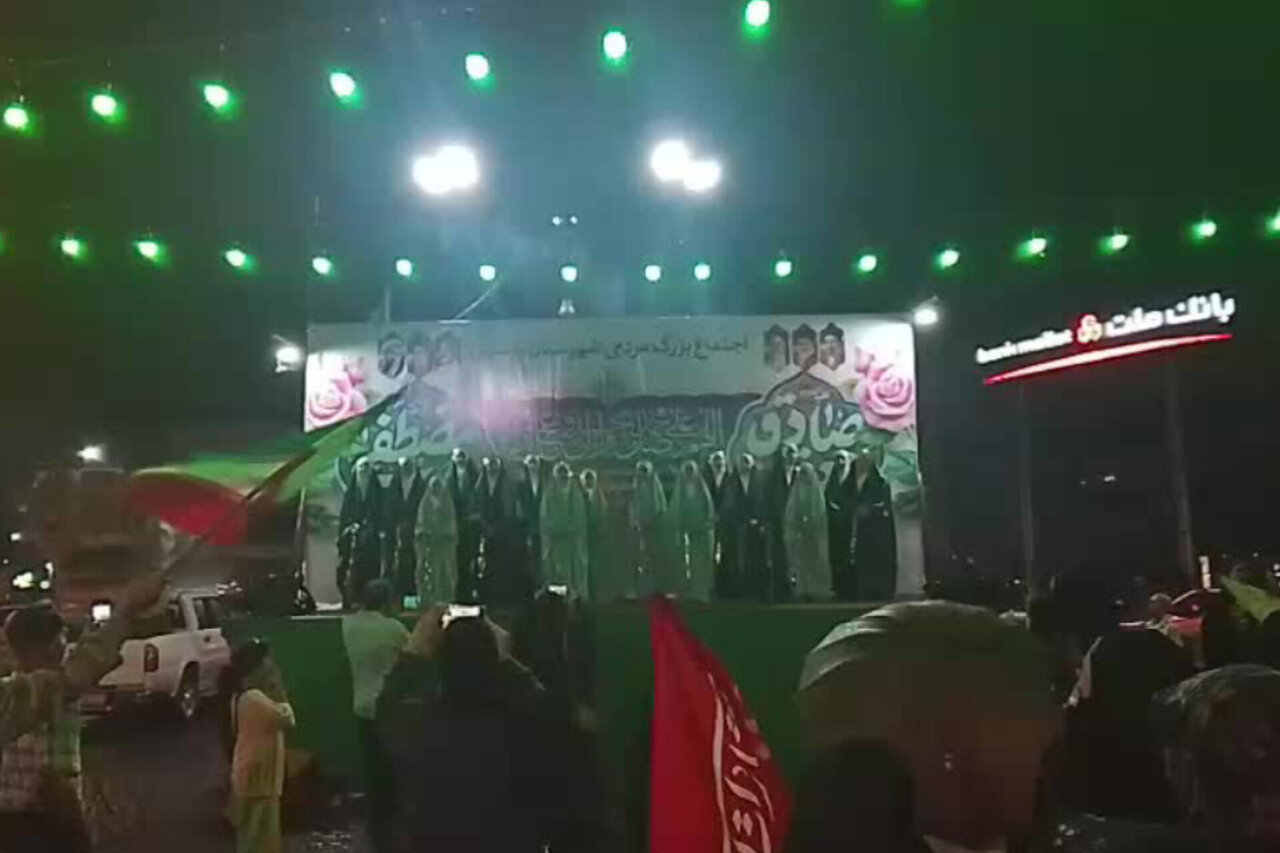 اجتماع باشکوه مردم در مازندران