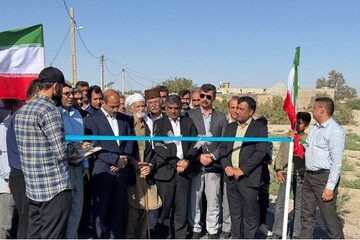 افتتاح ۴ طرح هادی روستایی و ۸۴ واحد مسکن در هیرمند