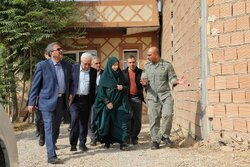 رییس سازمان محیط زیست از پارک حیات‌وحش پردیسان بجنورد بازدید کرد