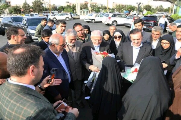 وزیر میراث فرهنگی، گردشگری و صنایع دستی وارد قزوین شد