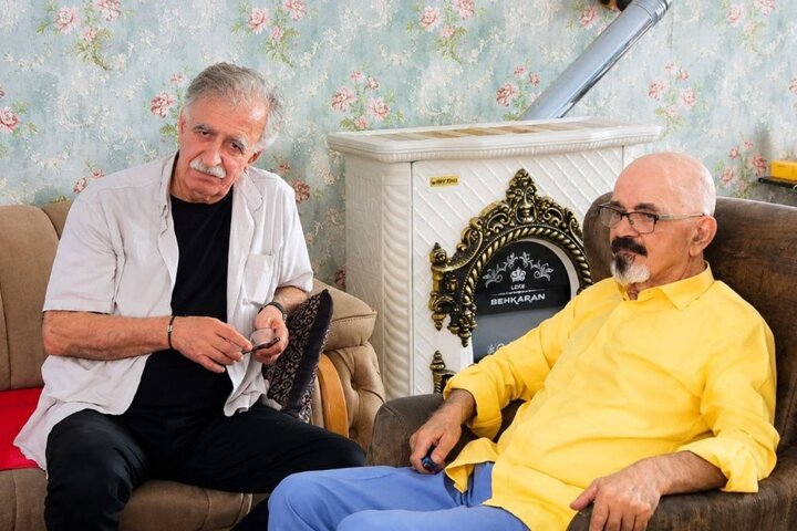 اسعدیان و داوودی به دیدن مهدی فخیم‌زاده رفتند