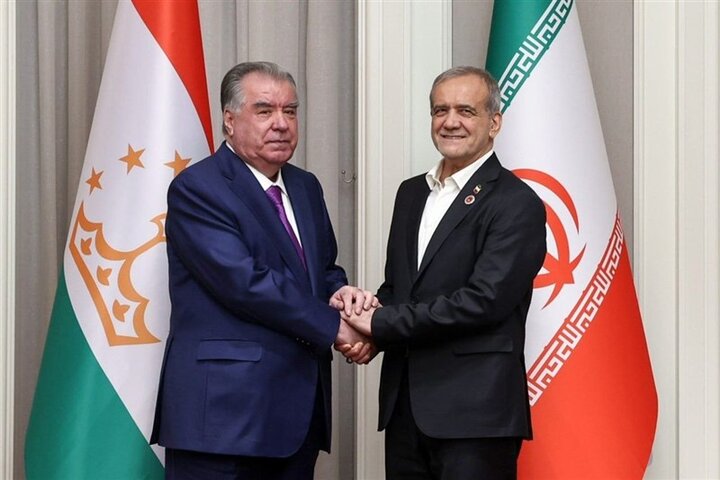 Iran, Tajikistan presidents meet in Bishkek for SCO Summit