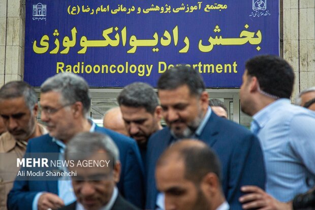 آیین افتتاح پروژه‌های بهداشتی در مشهد